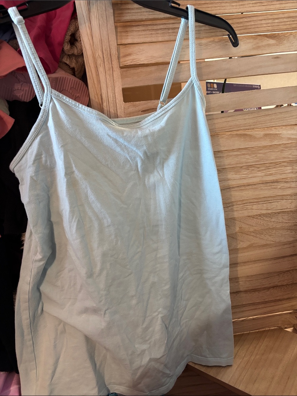 torrid Light Blue Spaghetti Strap Camisole 0X